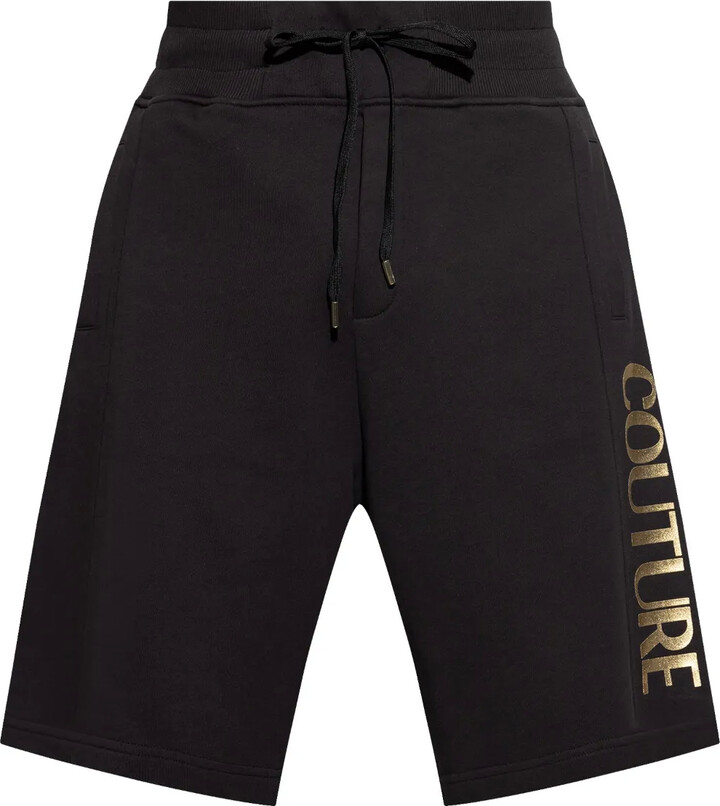 Versace Jeans Couture Logo-Print Shorts