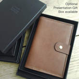 Thumbnail for your product : Johny Todd Ltd World Traveller Leather Passport Wallet