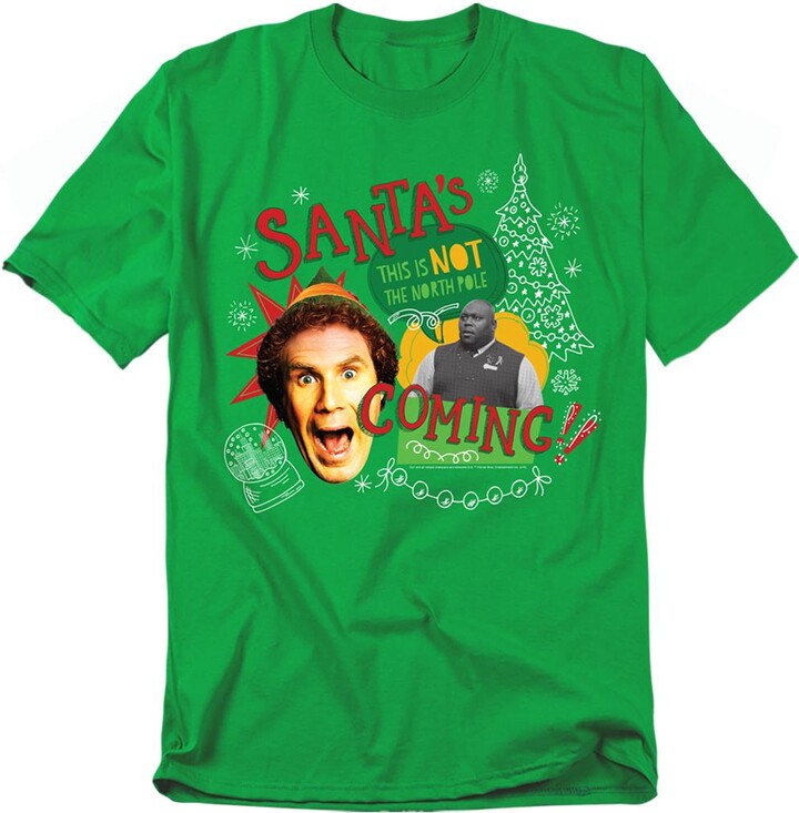 Elf Men's Santa's Coming T Shirt