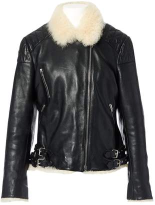 Shearling Leather Jacket - ShopStyle