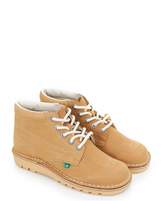 Thumbnail for your product : Kickers Kick Nubuck Hi Boots Colour: TAN, Size: UK 7