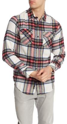 Burnside Plaid Regular Fit Flannel Shirt