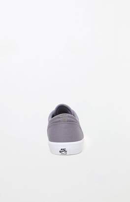 Nike SB Solarsoft Portmore II Canvas Gray Shoes
