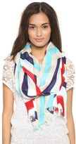 Thumbnail for your product : Kate Spade Hexagon Geometric Scarf