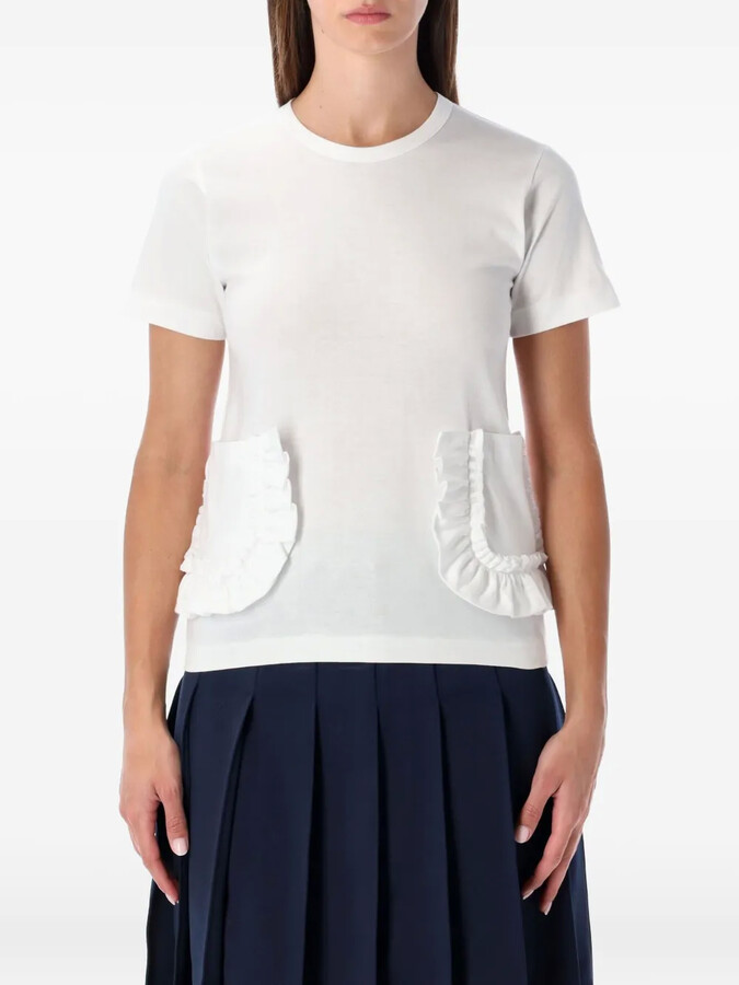 COMME DES GARÇONS GIRL Ruffled Pocket Top