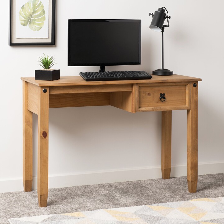 Dunelm Corona Study Desk Brown ShopStyle
