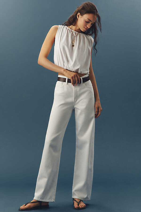 The Ryan Low-Slung Mid-Rise Wide-Leg Jeans