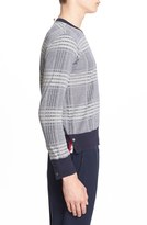 Thumbnail for your product : Thom Browne Oversize Check Long Sleeve T-Shirt