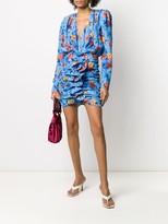 Thumbnail for your product : Magda Butrym Silk Gathered Ruffle Dress