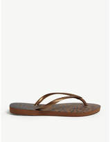 Thumbnail for your product : Havaianas Slim rubber flip-flops