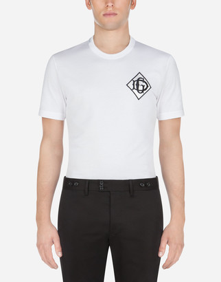Dolce & Gabbana Cotton T-Shirt With Logo