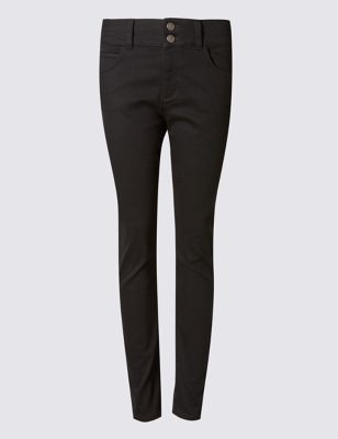 Marks and Spencer Mid Rise Skinny Leg Jeans