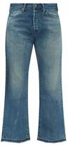 Thumbnail for your product : Chimala Cropped Selvedge-denim Straight-leg Jeans - Womens - Denim