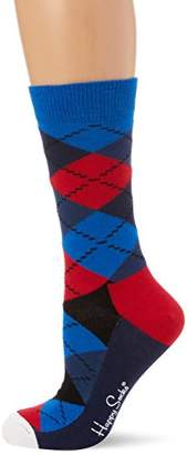 Happy Socks Women's Argyle Socks,4-7 (Manufacturer Size:36-40)