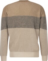 Thumbnail for your product : Peserico Crew Neck Rib Sweater In Wool Silk Cashmere And Alpaca Blend Yarn