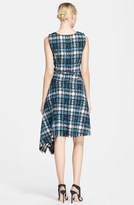 Thumbnail for your product : Oscar de la Renta Asymmetrical Tweed Dress