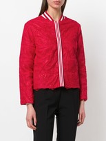 Thumbnail for your product : Ermanno Ermanno Cropped Lace Jacket
