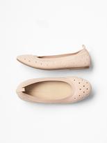 Thumbnail for your product : Gap Perforated easy ballet flats