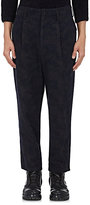 Thumbnail for your product : Yohji Yamamoto Men's Camouflage Wool-Blend Pleated Trousers