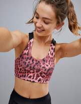 Thumbnail for your product : Only Play Leopard Print Sports Bralette