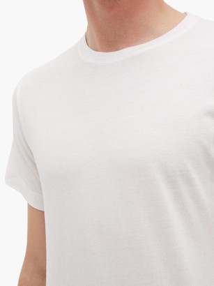 John Elliott Supima Cotton-blend T-shirt - Mens - White