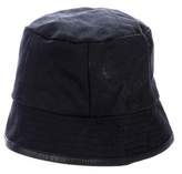 Thumbnail for your product : Gucci GG Leather-Trimmed Bucket Hat