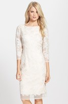Thumbnail for your product : Eliza J Embroidered Sequin Midi Dress