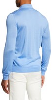 Thumbnail for your product : Brioni Men's Solid Cashmere-Silk Polo Shirt