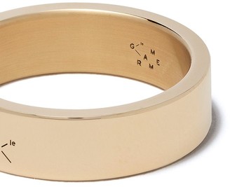 Le Gramme 18kt yellow polished gold Ribbon ring
