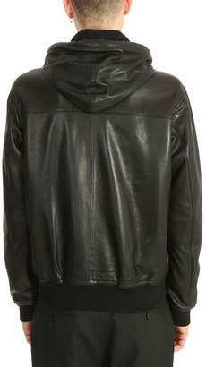 Maison Margiela Black Leather Jacket