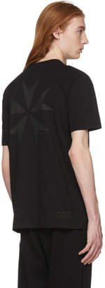 Neil Barrett Black Large Military Star 2 T-Shirt