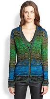 Thumbnail for your product : M Missoni Classic Ripple-Knit Cardigan