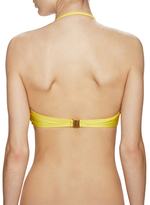 Thumbnail for your product : Vix Paula Hermanny Solid Pleats Bandeau Bikini Top
