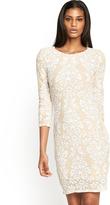 Thumbnail for your product : TFNC Calla Sequin Baroque Midi Dress