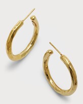 Thumbnail for your product : Ippolita Small Hammered Hoop Earrings in 18K Gold