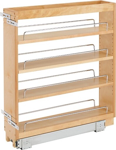 Rev-A-Shelf 432-WF39-6C 6x39 Pullout Between Cabinet Wall Filler Shelf  Storage