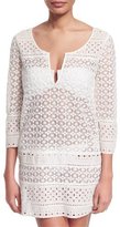 Thumbnail for your product : Diane von Furstenberg Montauk Crocheted Tunic Coverup