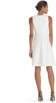 Thumbnail for your product : White House Black Market Sleeveless Zip Front Fit and Flare Dress