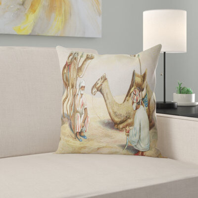 Old Colonial Illustration Pillow