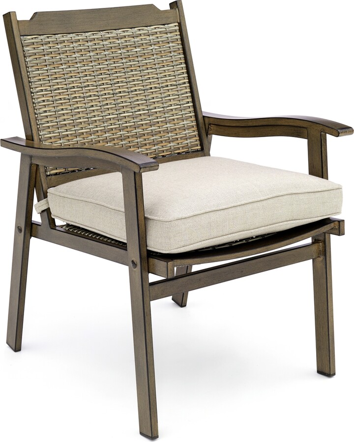 Furniture Set of 2 Kathan Outdoor Dining Chairs, Created for Macy's