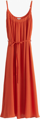 【CUYANA】Tencel Mar Dress Tencel Gathered Panel Dress – Cuyana