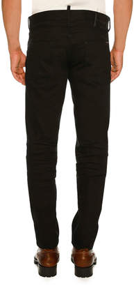DSQUARED2 Bull Wash Slim-Fit Solid Jeans