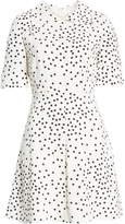 Thumbnail for your product : Stella McCartney Dot Print Fit & Flare Stretch Cady Dress