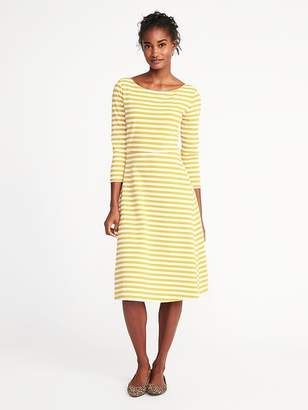 Old Navy Fit & Flare Midi Dress for Women