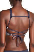 Thumbnail for your product : Maaji Jacquard Lofty Sporty Reversible Soft Cup Bikini Top