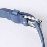 Thumbnail for your product : Paul Smith Men's Sky Blue Punched Hole Leather Belt