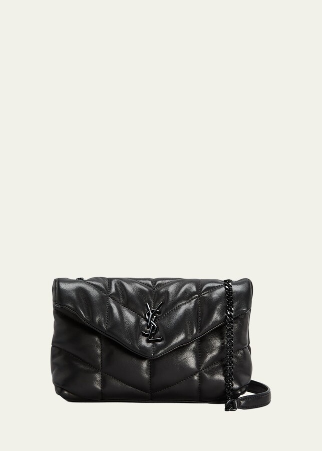 Saint Laurent Loulou Toy Puffer Leather Crossbody Bag ShopStyle