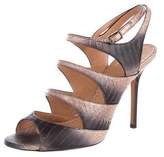 Thumbnail for your product : Alexa Wagner Python Caged Sandals