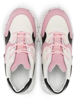 Thumbnail for your product : Emporio Armani Kids Logo-Print Lace-Up Sneakers