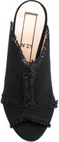 Thumbnail for your product : No.21 fringed trim mules